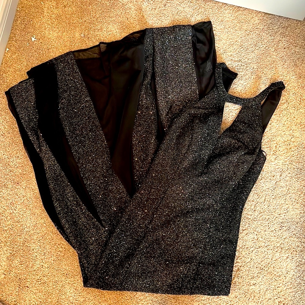 Black evening gown size 4